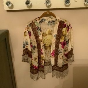Gimmicks floral cardigan